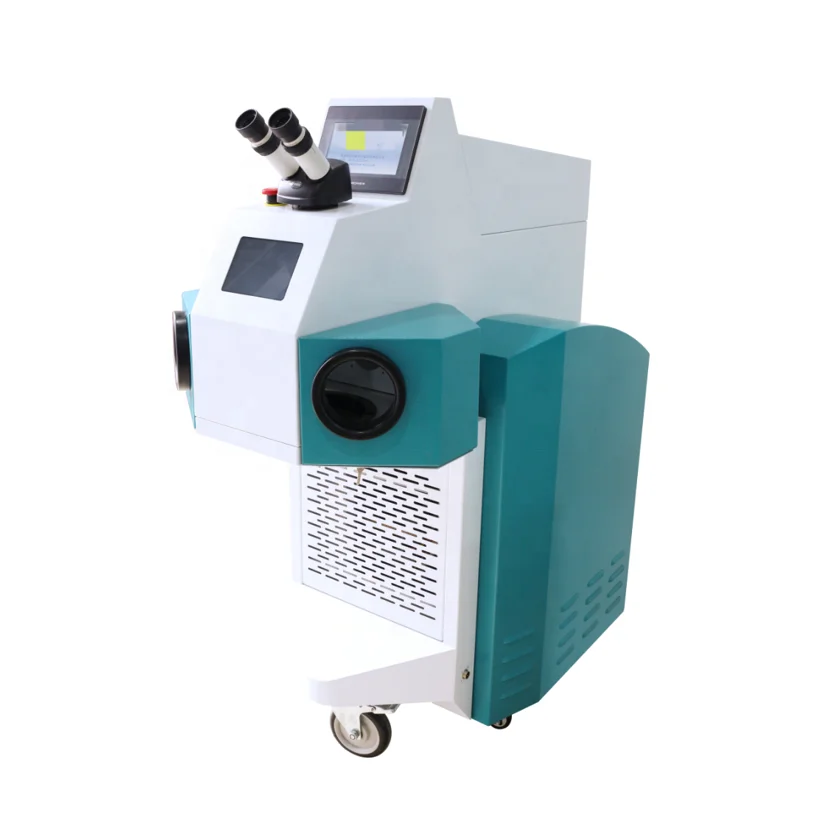 Hot Sale 200W 300W Mini Desktop Gold Silver  Spot Welding Machine For Jewelry Shops