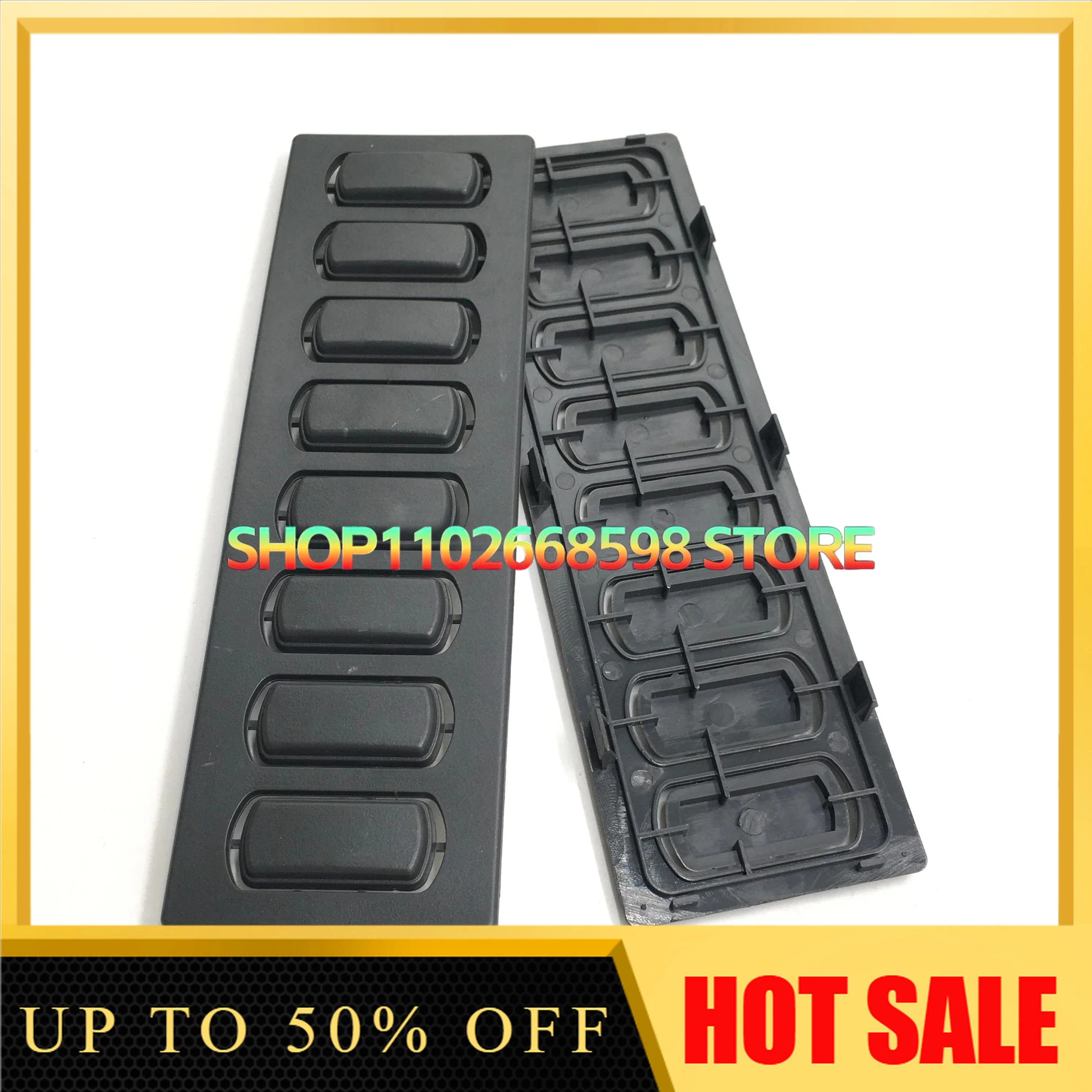 For E307 312 320C D Instrument Surface Cover Button Strip Decorative Button Board Excavator Accessories