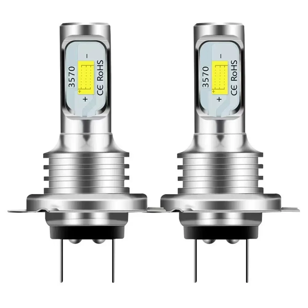 2pcs/4pcs H7 LED Headlight Kit, Super Bright 6000K White High Low Beam Combo Bulbs for Car