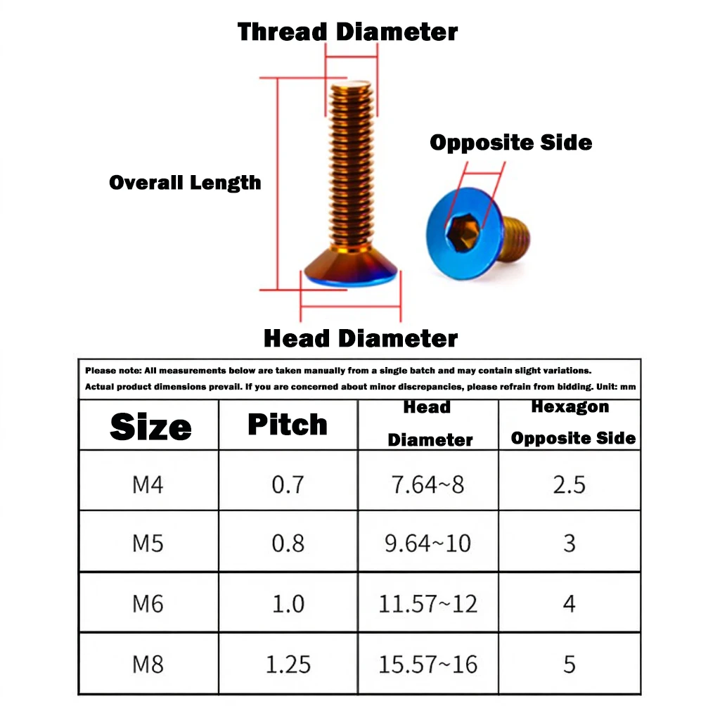 2Pcs M4 M5 M6 M8 30…