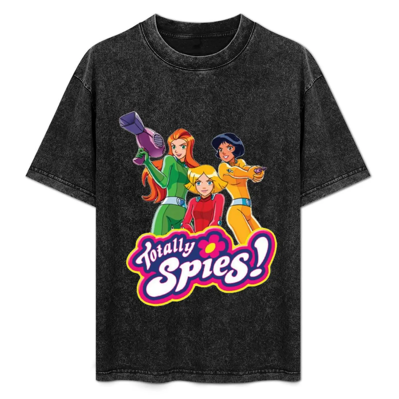 Totally Spies T-Shirt blanks summer tops blacks tops plus size men clothing