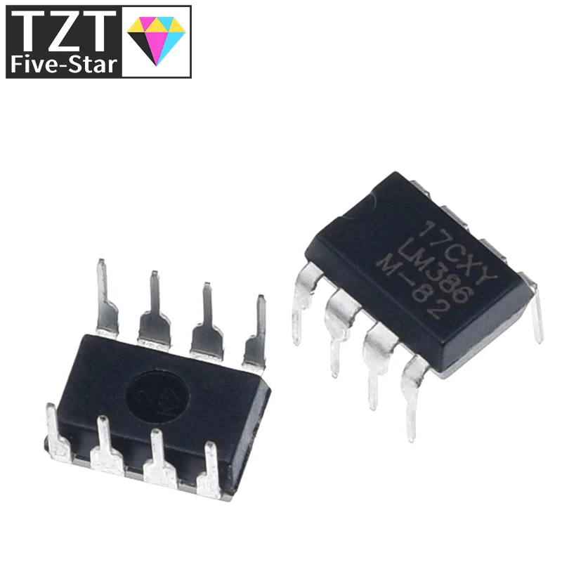 TZT 10/30 Stück Audio-Leistungsverstärkermodul LM386 LM386N – Detail 5