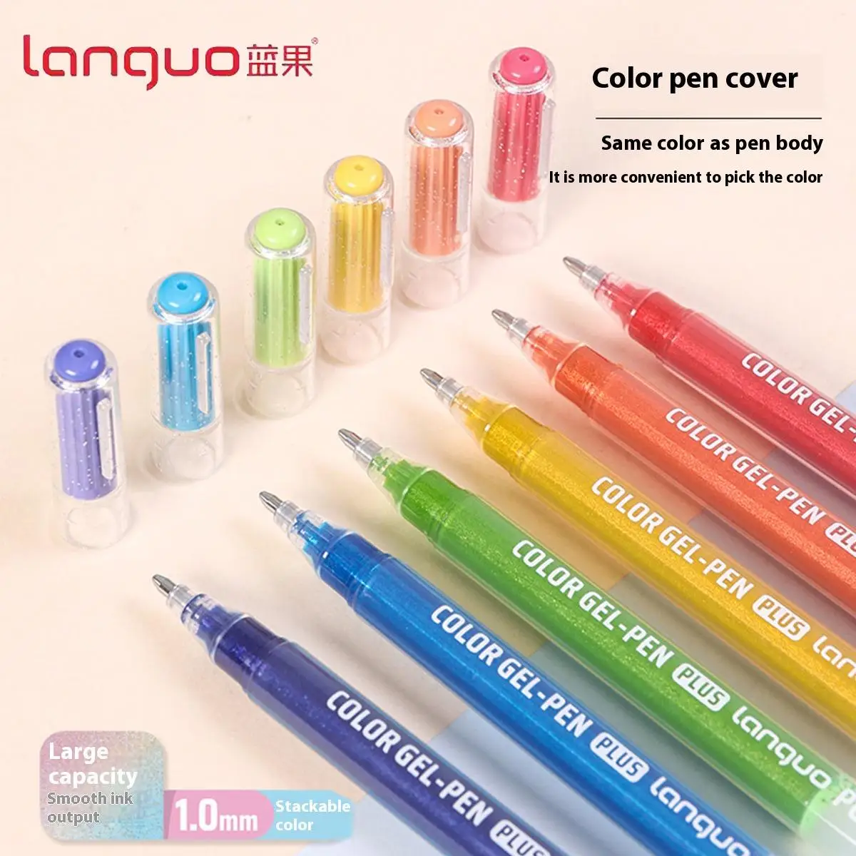 

Languo 4/6 Color Sparkling HandBook Pen,Shiny Graffiti Pen for Drawing,handwriting,learning Markers Art Supplies Stationery