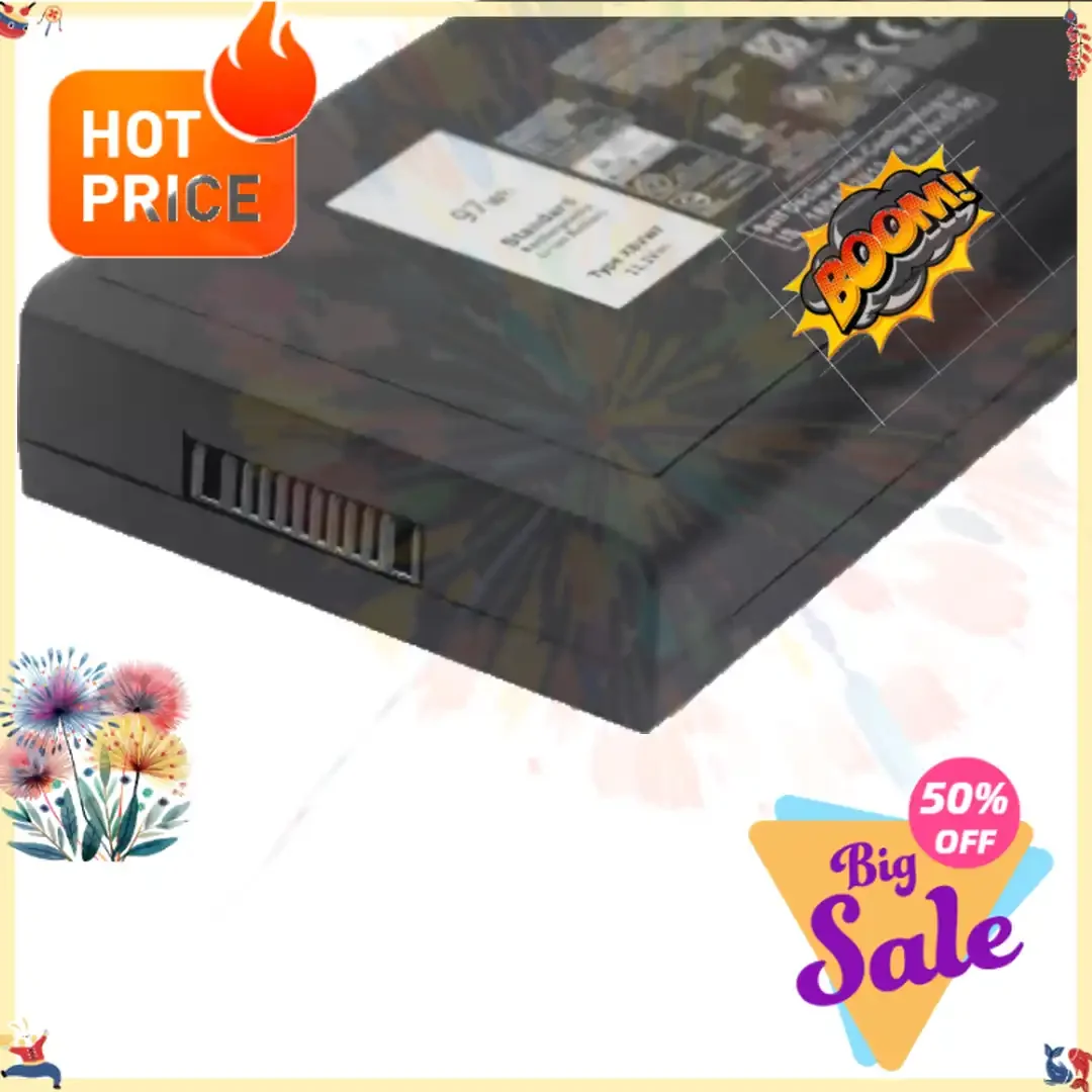 SWZY X8VWF 97Wh Laptop Battery for Dell Latitude 14 Rugged 5414 5404 E5404 Extreme 7414 7404 E7404 Series 65Wh 4XKN5 DKNKD P45G
