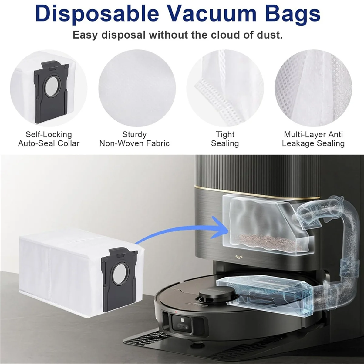 

vacuum cleaner parts Accessories for X40 Ultra Robot Vacuum Replacement Parts Main Side Brush Hepa Filter Mop Pad Dust Bag