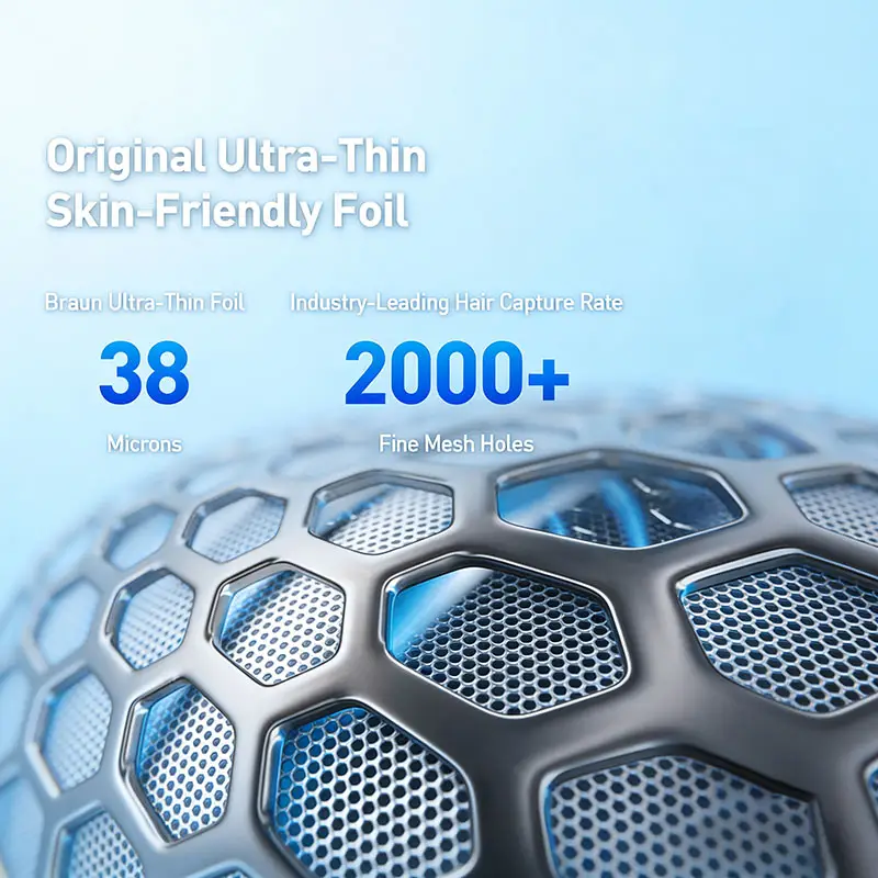 رأس حلاقة Braun 65B قابلة للاستبدال ومتوافقة مع 52-A1200s و53-A10012s و52-W4000cs و52-W1320vs - 4