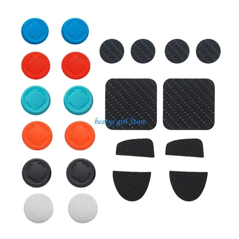 C7AB Protective Cap with Joystick Covers Back Button Pad Gaming Accessory Easy Setups