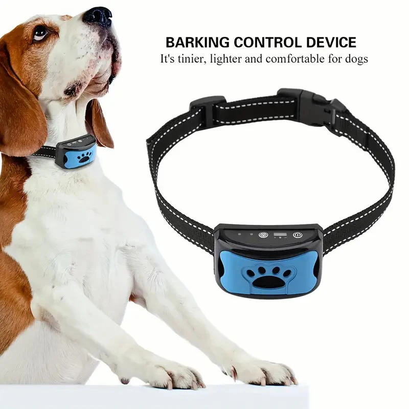 

Intelligent Anti Barking Dog Collar, Rechargeable Training Collar, Preventing Excessive Barking And Enhancing Compliance