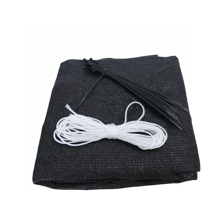 

Wholesale HDPE Black shade screen mesh Agriculture Greenhouse sun protection cloth Outdoor Sun shade net