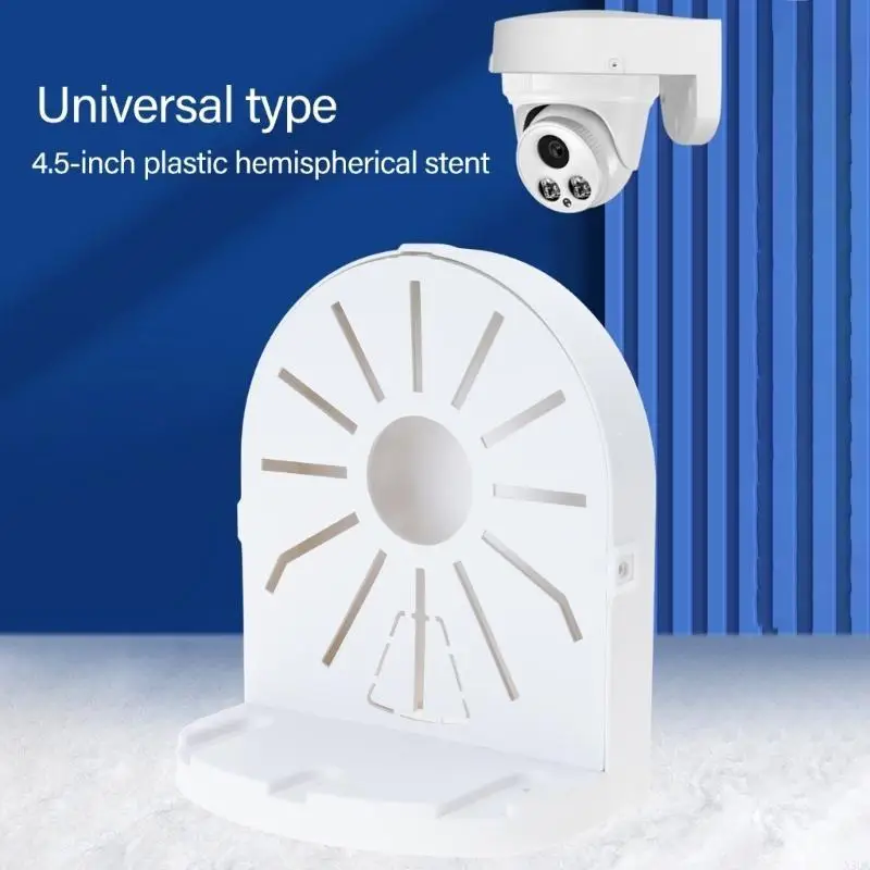 Adjustable Heavy Duty Plastic Surveillances Camera Bracket Stand with Enhances Waterproof Design & Concealed Cable Space 