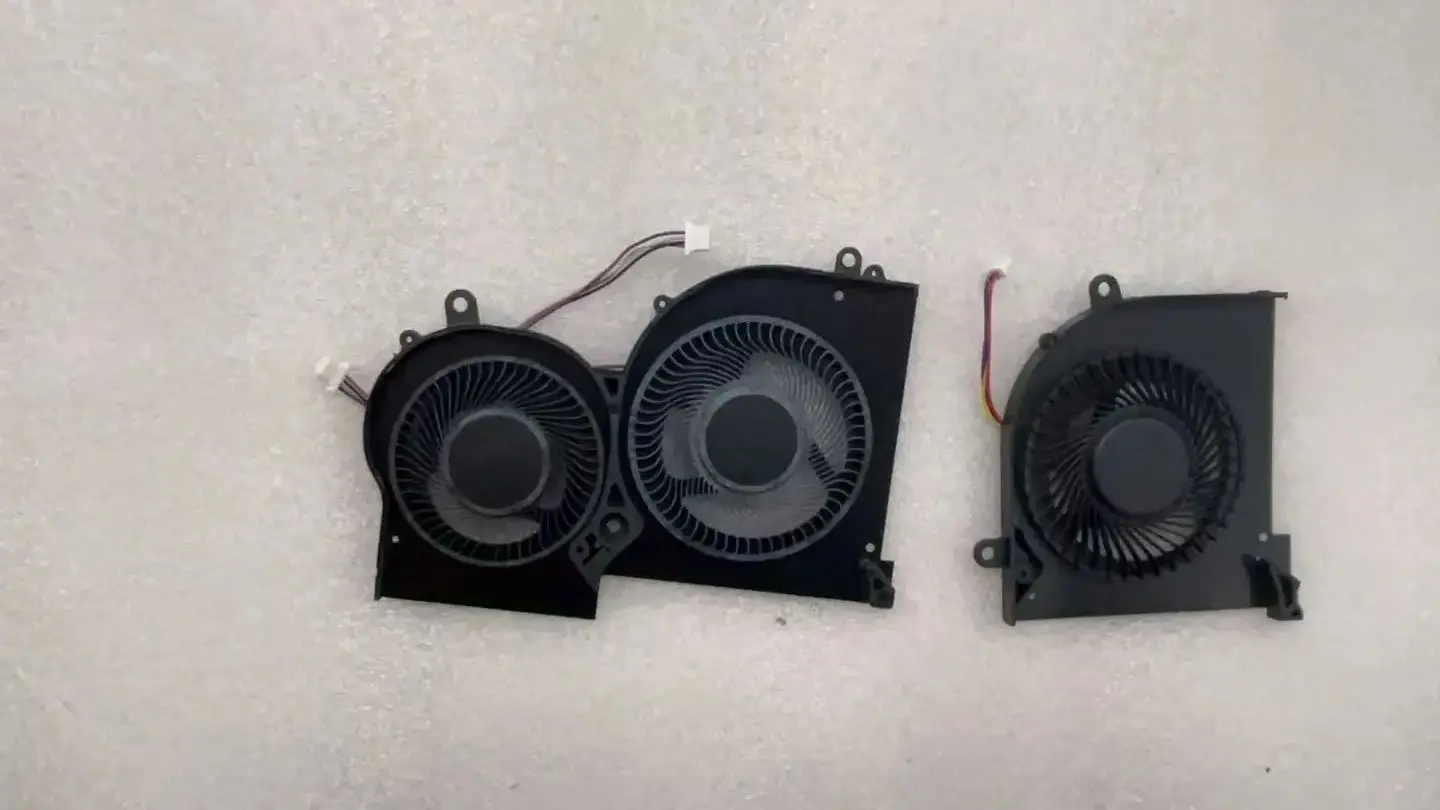 Wentylatory chłodzące GPU CPU do laptopów MSI GS65 GS65VR WS65 16Q4 Stealth 8SE 9SF MS-16Q4, radiator, wentylator DC5V 0.5A BS5005HS-U3I U3J — zdjęcie produktu 5