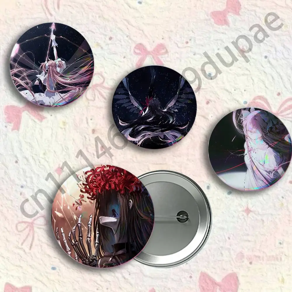 W-Walpurgisnacht Rising Badges 25 32 44 58 75 mm Round Customizable Wholesale Fan goods Self-made fan freebies TH