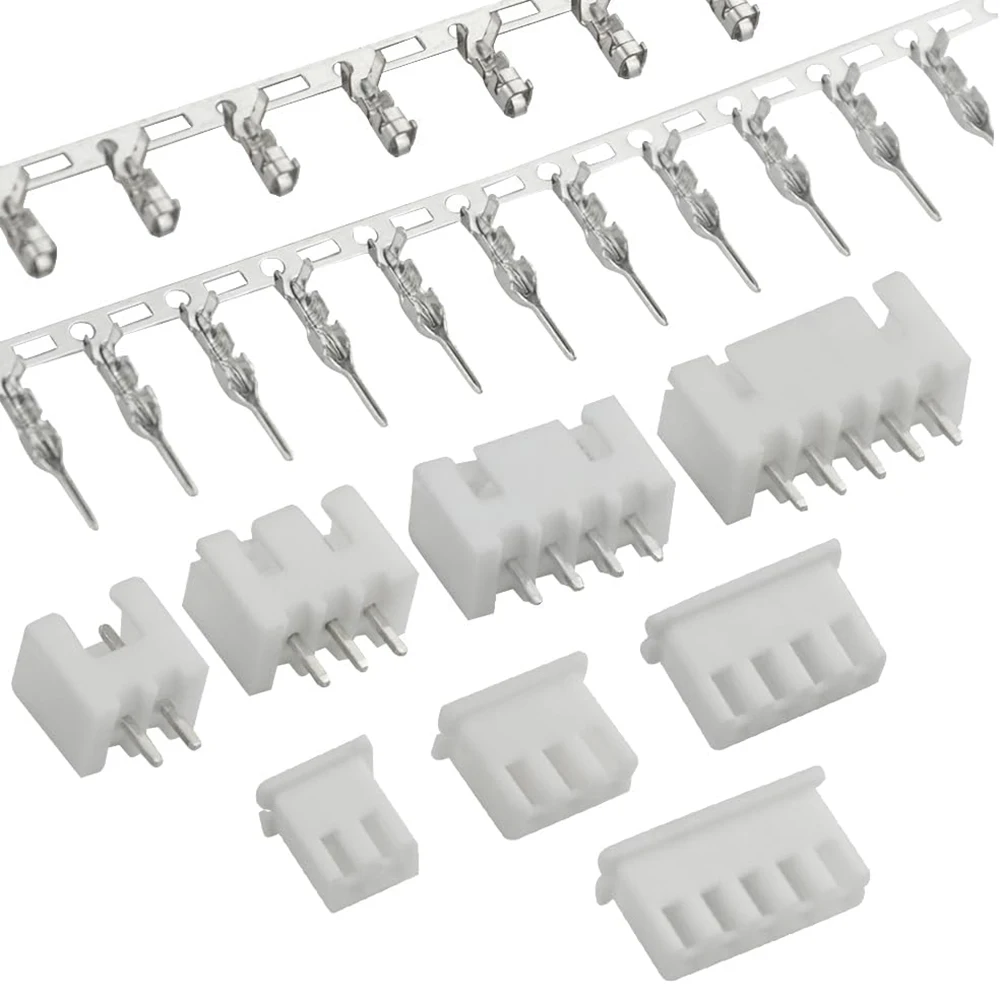 560-teiliges 2,54-mm-JST-XH-Steckverbinder-Set, 2,54-mm-2/3/4/5/6-Pin-Gehäuse, weiblicher und männlicher Adapter, Kabelstecker – Detail 3