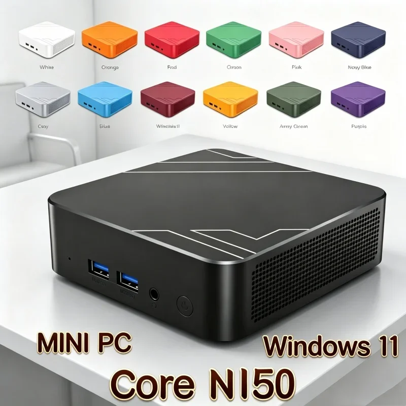 2026年高速コアn150ミニpc-windows-11-スムーズタッチ-ポケットサイズワークステーション-ram-1tb-ssd-wifi-6-bt52-4k-hd-ミニゲーミング