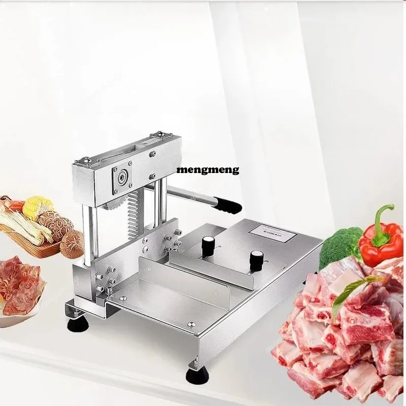 Manual Small Convenient Bone Cutting Machine Commercial Bone Saw Cutting Machine