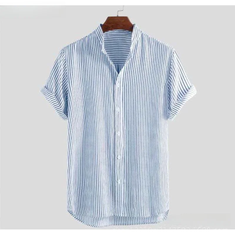 حجم كبير مخطط irt للرجال 4XL ort Sve Ne Ice Sensation مزيج القطن مناسب للسفر كاجوال irt #2