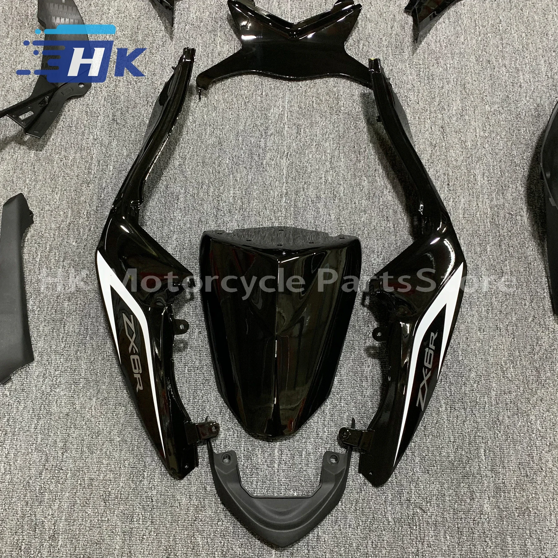 Fairings جديدة ZX-6R 13 14 15 16 17 18 دراجة نارية رئيس الهدايا المجمعة للنينجا ZX6R 636 2013 2014 2015 2016 2017 2018 #5