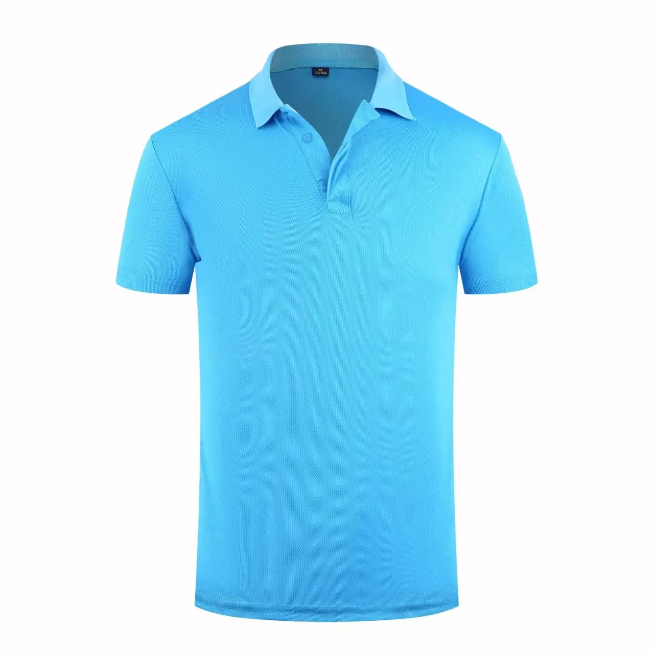 New Men's Short Sleeve T Shirts Summer Solid Color Polo Shirt Breathable Loose Basic Shirts for Men Breathable Lightweight Tops