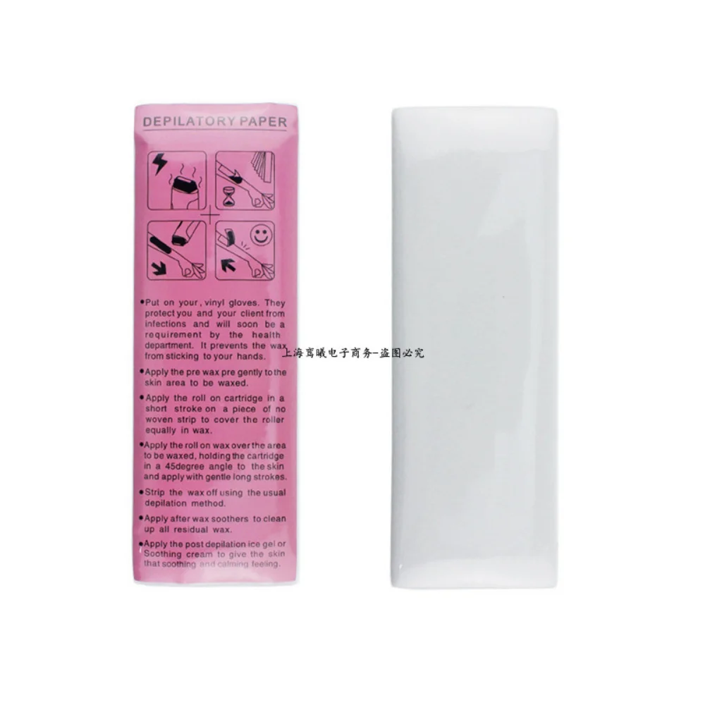 High Quality New 100pcs Removal Nonwoven Body Cloth Hair Remove Wax Paper Rolls Hair Removal Epilator Wax Strip Paper