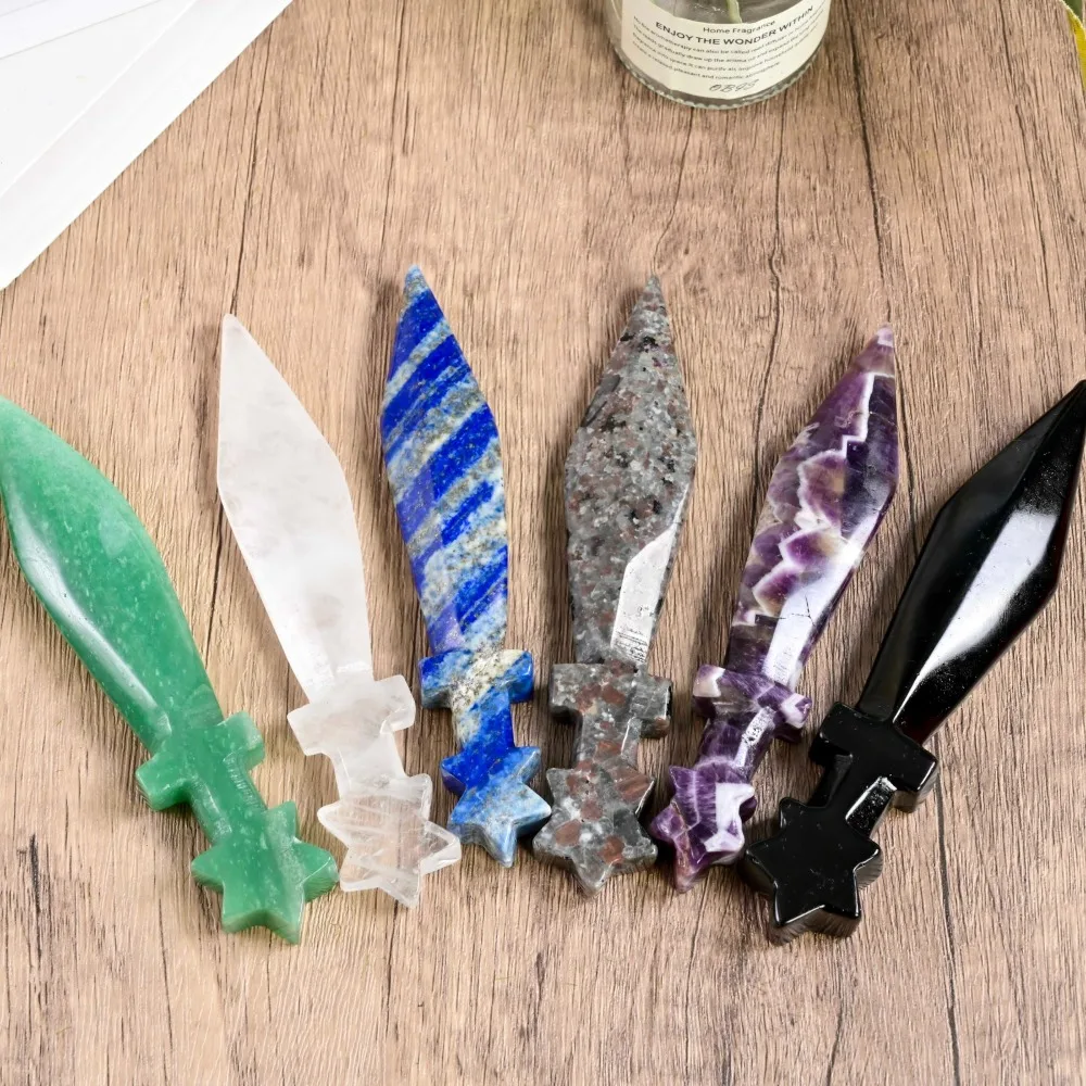 1Pc Natural Carving Knife Featuring a Star-Shaped Handle Perfect As a Unique Gift for Birthdays Ideal for Home And Party Decor