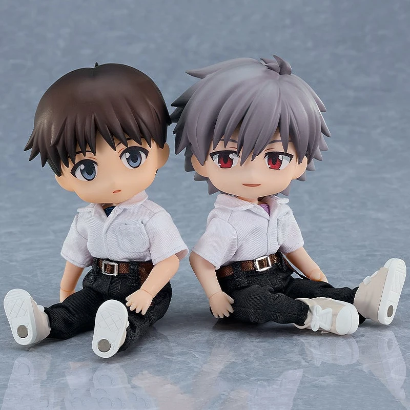 Originale GoodSmile Shinji Ikari Ricostruzione di Evangelion Action Anime Figura 14 cm Da Collezione Modello Statuetta Ornamento Bambole Regali