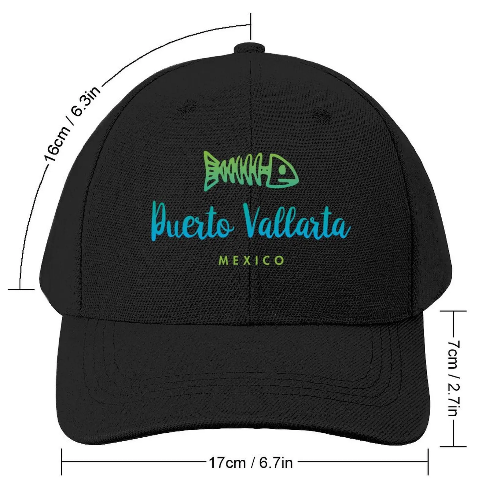 Puerto Vallarta Mexico Baseball Cap Ball Cap Designer Hat |-F-| foam party Hat Boy Child Women's