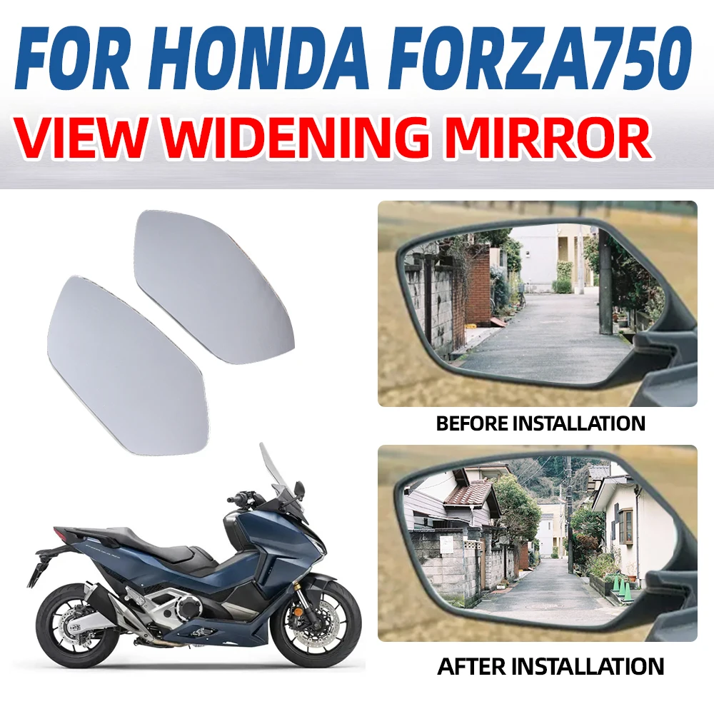 Motorcycle Convex Mirror Increase Rearview Mirrors Side Mirror View Vision Lens for HONDA Forza 750 Forza750 NSS750 2021 2024