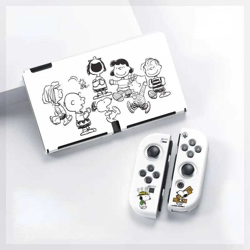 Snoopy Tpu Csae for Nintendo Switch Protective Case Anime Switch NS Oled Console Joycon Cover Game Host Accessories Shell Gifts