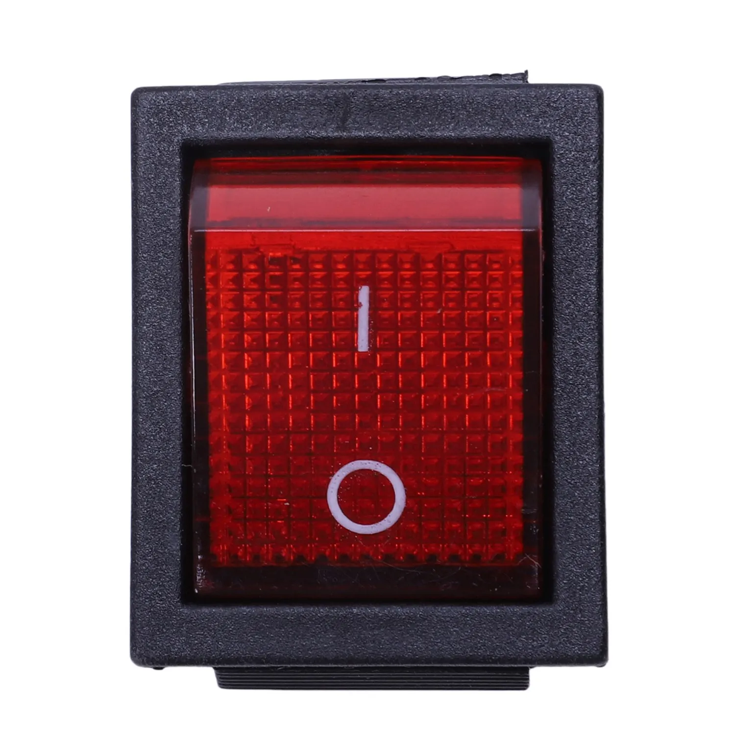 A49T 5 x Red Illuminated Light On/Off DPST Boat Rocker Switch 16A/250V 20A/125V AC