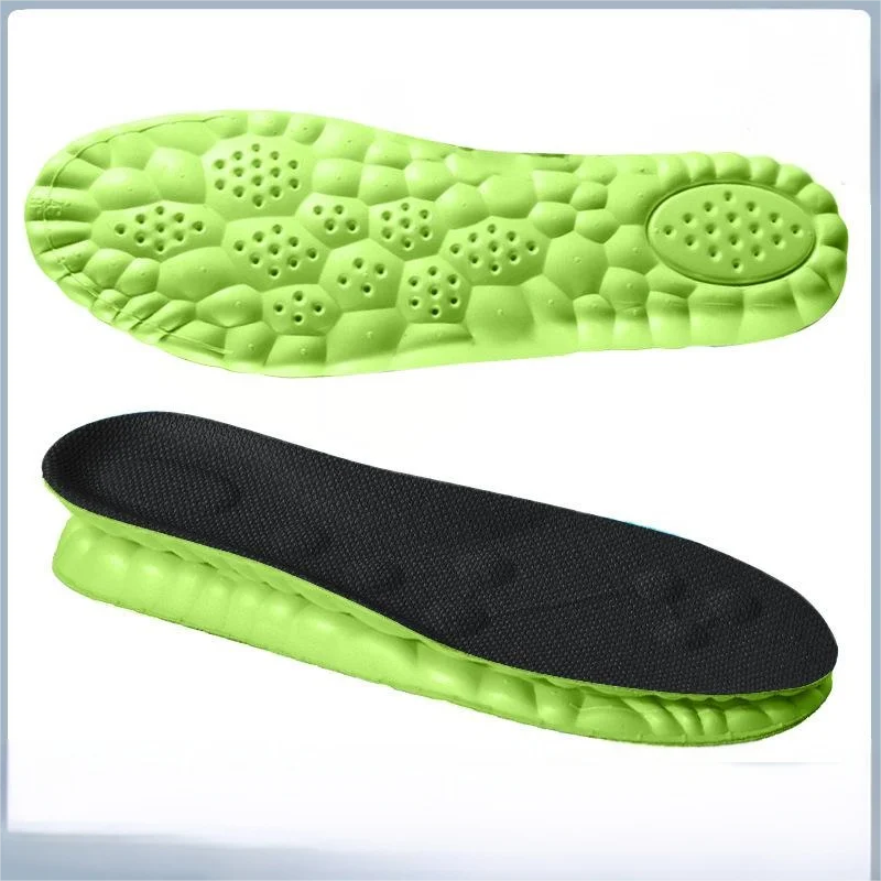 4D Sport Insole Super Soft Shoes Sole Pads for Feet Shock Absorption Baskets Shoe Sole Arch Support Orthopedic Inserts