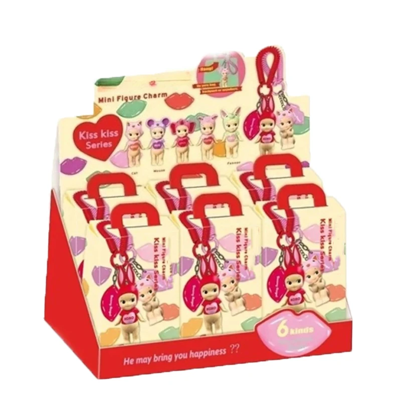 

2025 New S Angel Sweetie Keychain Blind Box Figure S Angel Doll Kiss Series Blind Box Keychain Pendant Handmade Pendant Gift