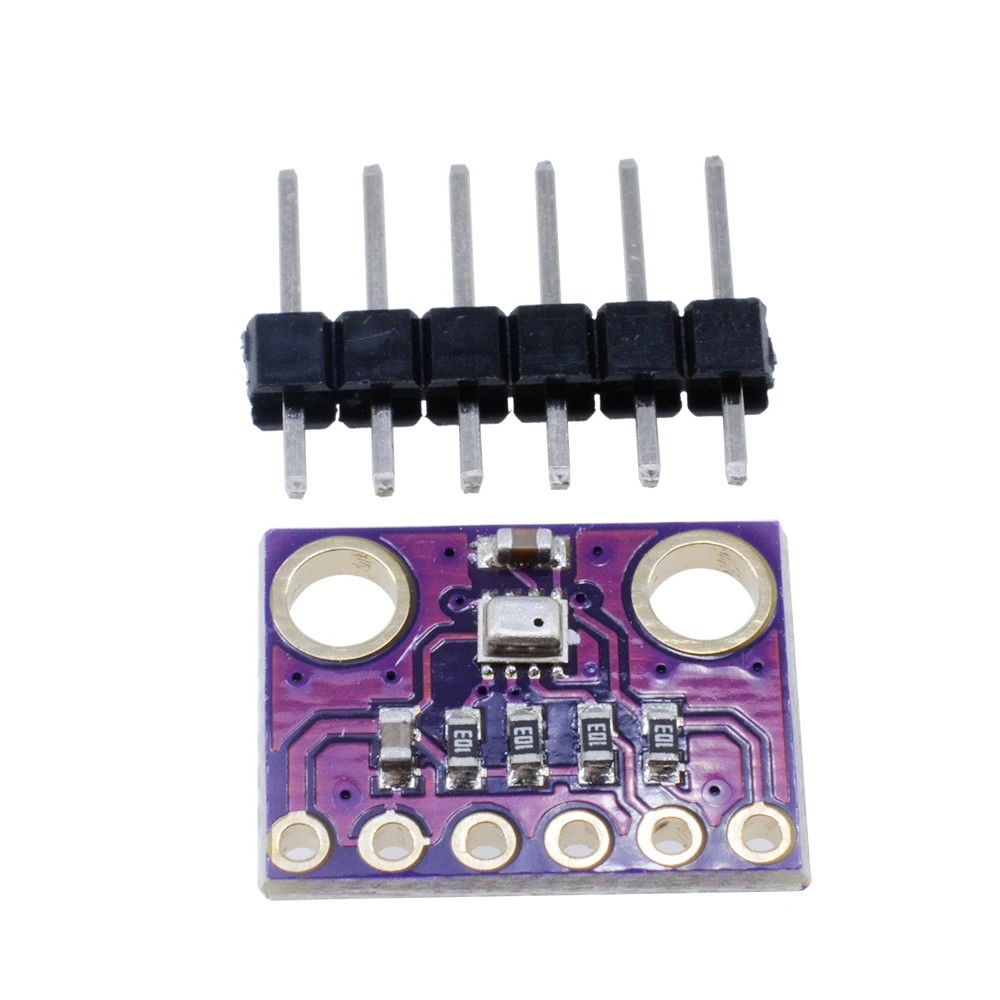 Módulo de presión de aire con Sensor Digital para Arduino, placa electrónica con rango de presión de 3,3 ~ 1100hPa, 10/5/1 piezas, BMP280, 300 V, I2C, SPI