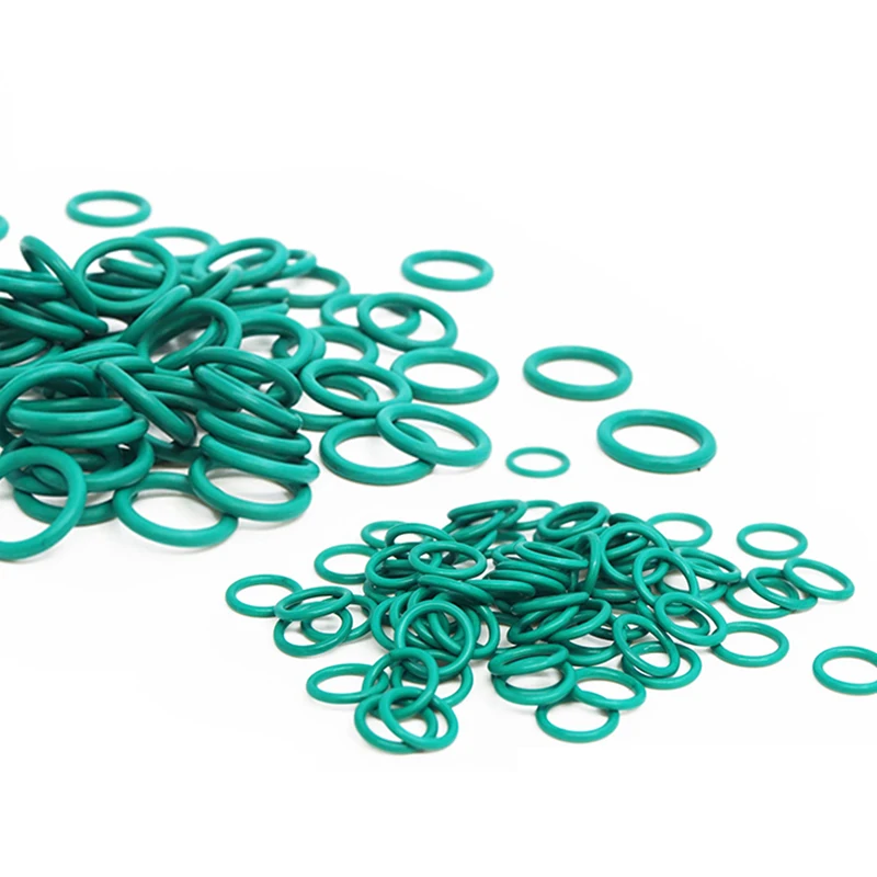 WD CS 1,0/1,5 mm, grüne FKM-O-Ring-Dichtungsstärke, Öldichtungen, Kraftstoffreiniger, Fluorkautschuk-O-Ringe, Außendurchmesser x Querschnitt
