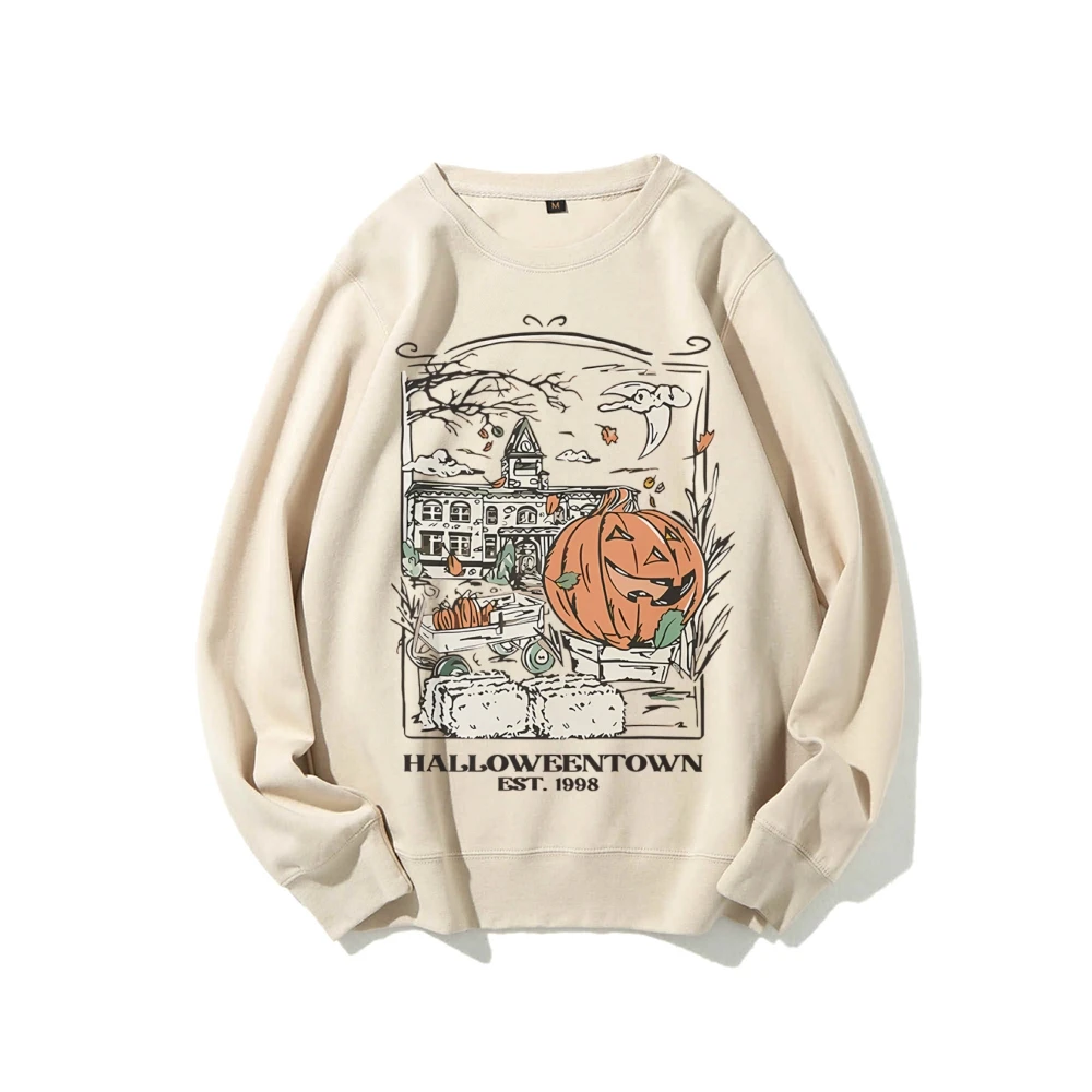 

Halloweentown Est 1998 Sweatshirt Retro Halloween Town Crewneck Sweater Halloweentown University Women Fall Sweatshirt