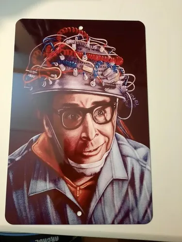 Ghostbusters Louis Artwork  Metal Wall Sign