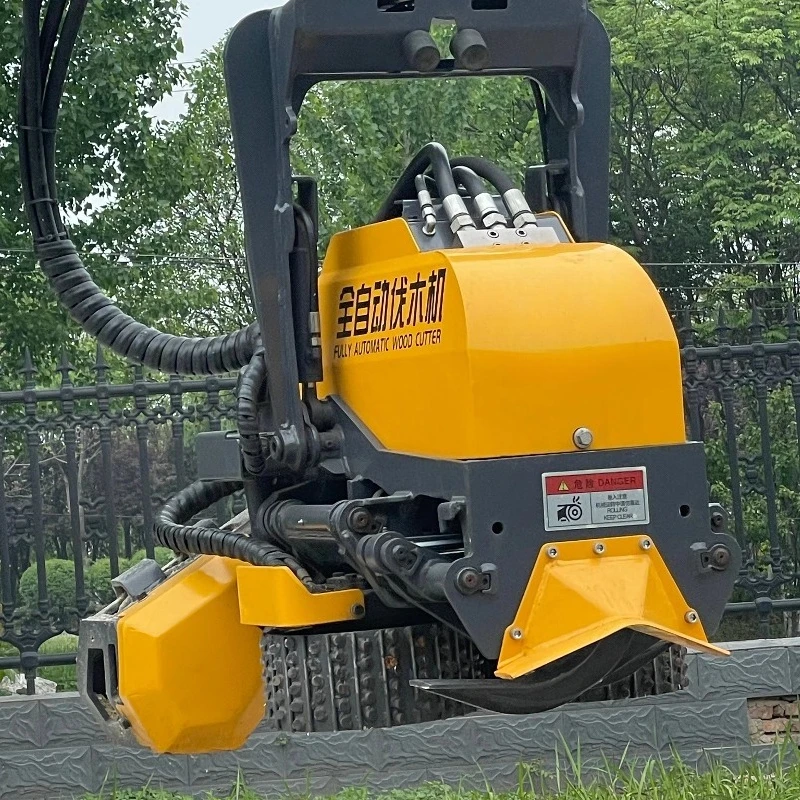 Excavator Mounted Fully Automatic Wood Cutter With Hydraulic Technology For Global Forestry Application Needs
