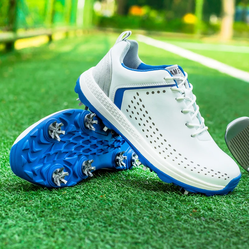 Neue Berufs Golf Schuhe Männer Wasserdichte Luxus Golf Turnschuhe Hohe Qualität Nicht-Slip Walking Golf Schuhe Getragen Spikes Sport schuhe