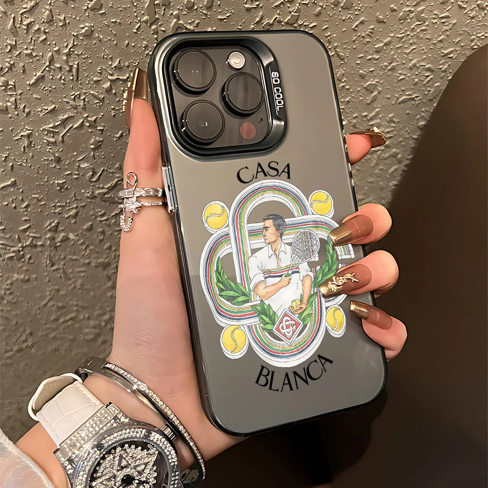 حار الدار البيضاء جراب هاتف ل Tecno Pova Spark Go 30C 20 10 7 Pova 6 Camon 40 30S 20 itel P36 A48 S23 Pro 4G 5G ماتي الغطاء الخلفي