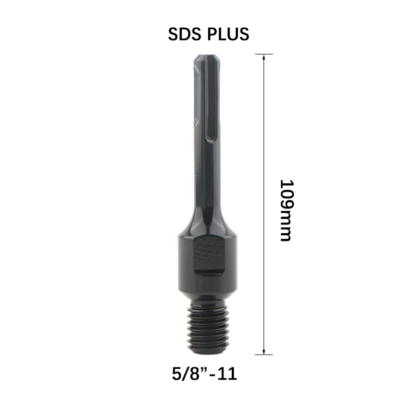 Imagem -06 - Diamond Core Bits Adapter Rosca para Sds Plus Sds Max Haste Hex Buraco Saw Conversão Ferramentas de Conexão 811 8-11
