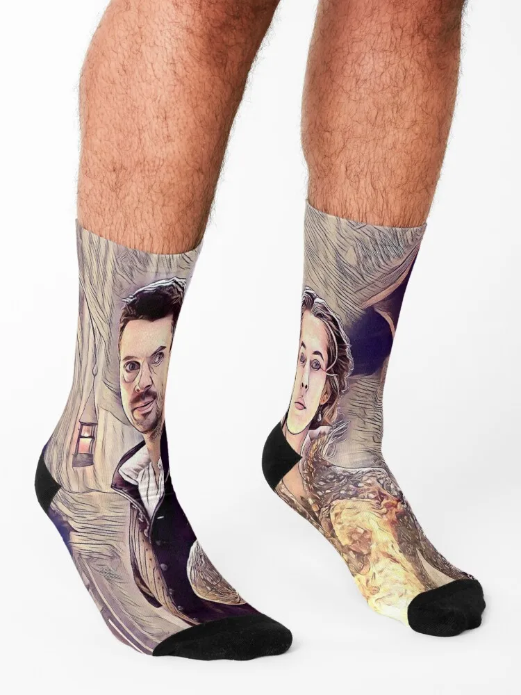 A discovery of witches Socks cute cool designer brand bright garter Men Socks Women's