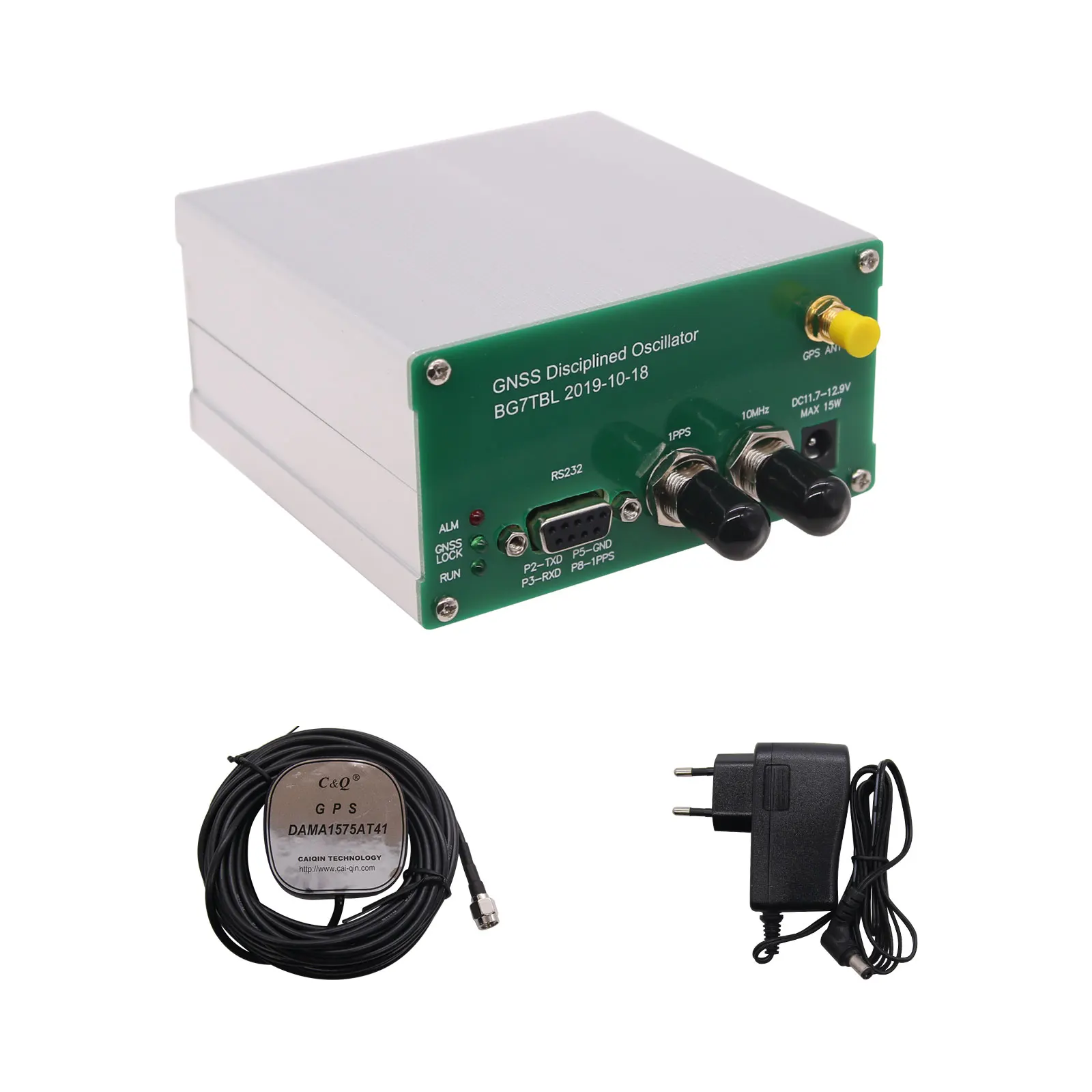 GPSDO GNSS Disciplined Oscillator Clock Taming 10MHz Output Supports GPS and GLONASS