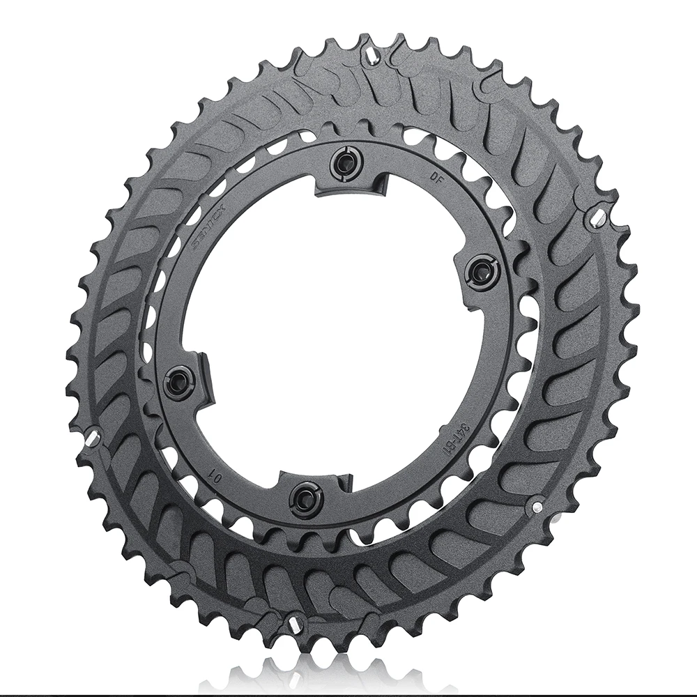 SENICX Chainring 110BCD Split Hollow Ultra Light Wheel Power Meter Road Bike Accessory Parts Chainwheel for PES QED Shimano Sram