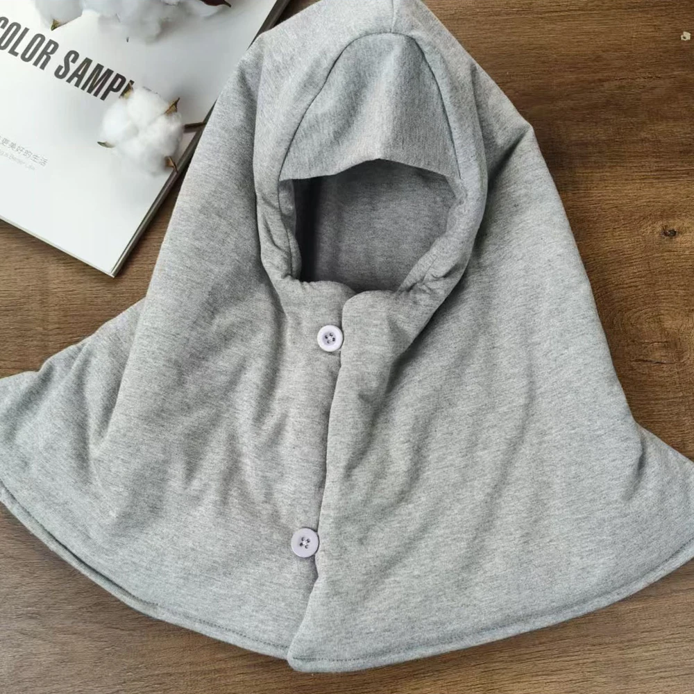Cotton Sleeping Hat Comfortable Sleeping Aid Sleep Cap Windproof Sleep Pullover Warm Pullover Design Nighttime Hat Women Men