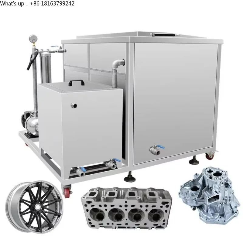 

Industrial Ultrasonic Cleaner for Auto Parts DPF Engine Block Carbon Cleaning Machine With Oil Filter System 38L-5000L