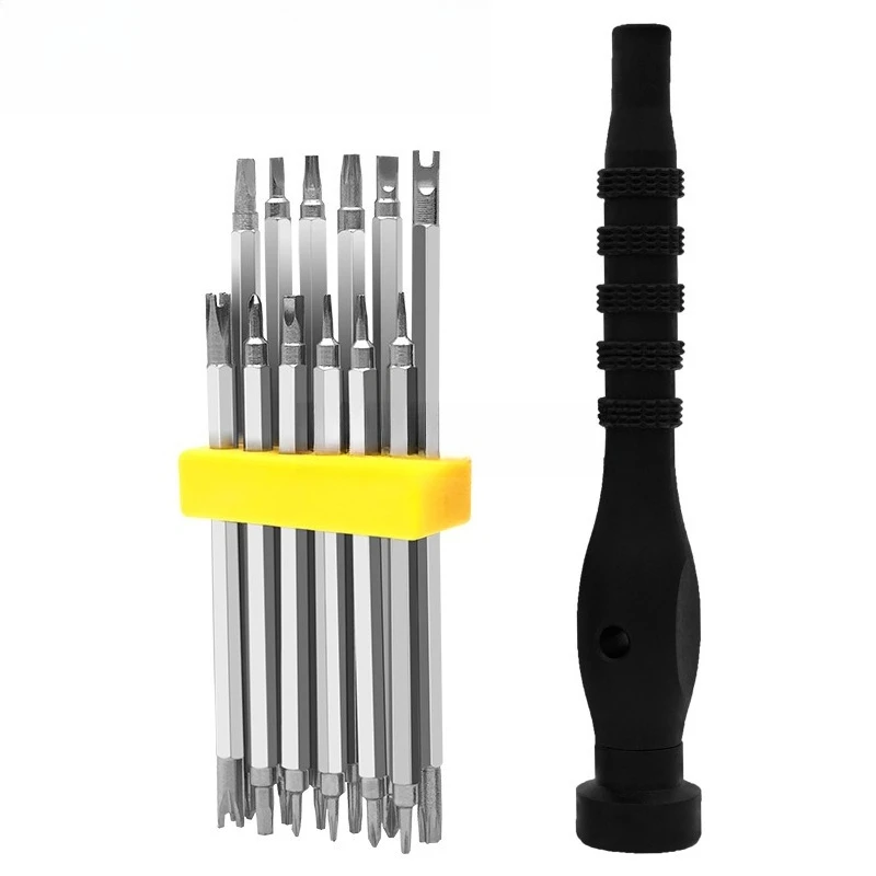 2026 12 in 1 Multifunctional Screwdriver Set Household Repair Tool Tri-point Four-point Y-type Triangle Torx Special Bits