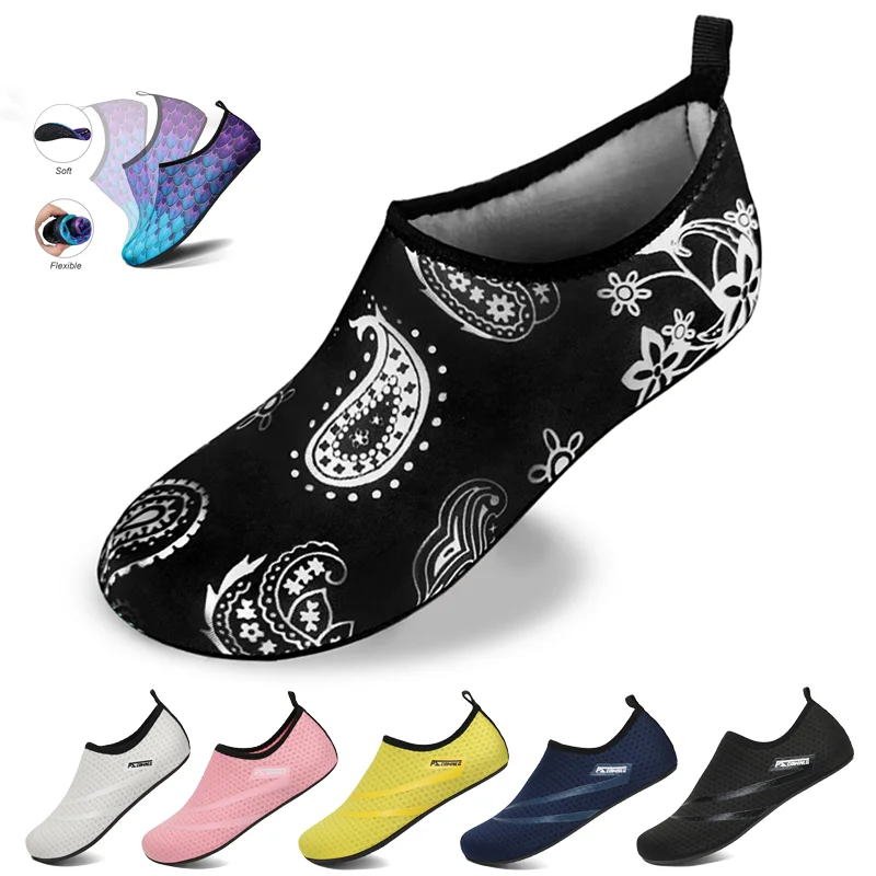 Diving Shoes Women Aqua Shoes Men Beach Swimming Water Sport Socks Barefoot Sneaker Fitness Quick Drying Water shoes