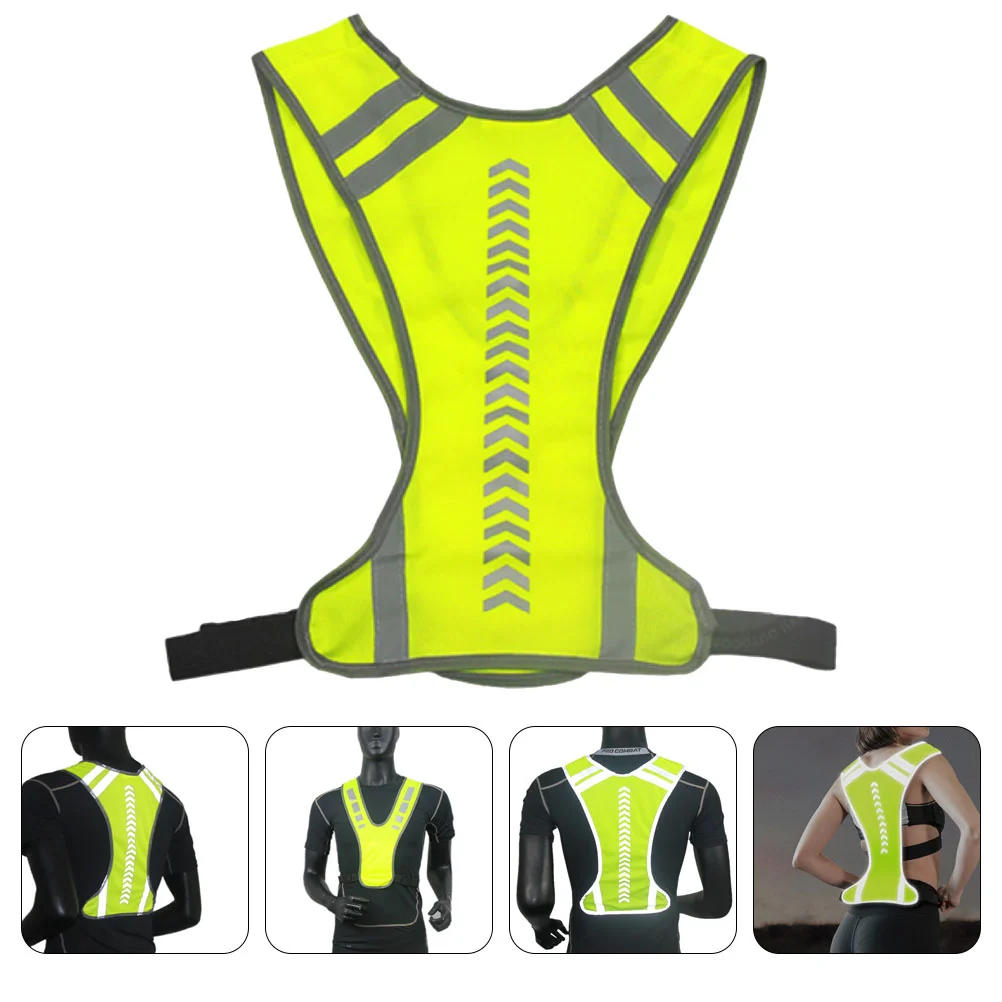 Kids Vest Security Running Belt Leg Bands for Cycling Woman Jacket Construction Reflective Riding