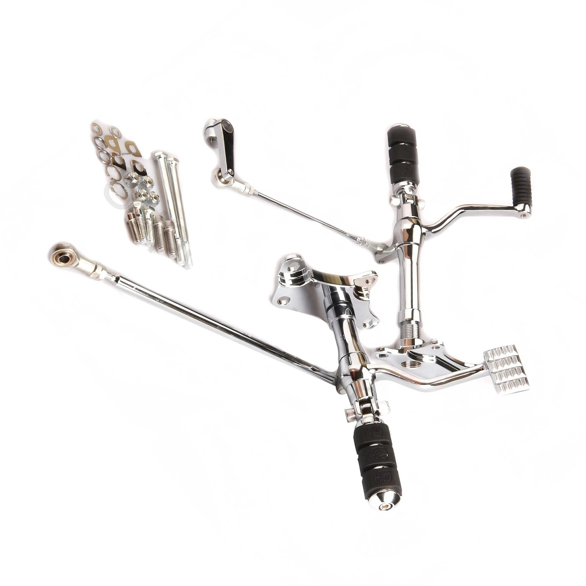 For Harley Davidson Sportster XL1200 XL883 880 Motorcycle Front Pedal Control Linkage Kit Accessories