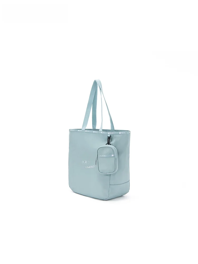 

LeSportsac Nylon Tote Bag Women's Commuter Bag Large Capaci Casual Single oulder Bag Faionable Trending Pure Color