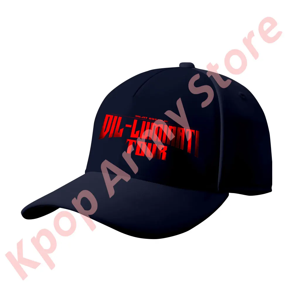 Diljit Dosanjh Tour Merch Baseball Caps New Logo Hat Summer Women Men Fashion Casual Streetwear